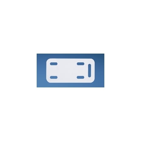 Panduit THERMAL TRANSFER MARKER PLATE, 2.00X1.00 PRINT AREA-0.80 PAN-M200X100Y7T